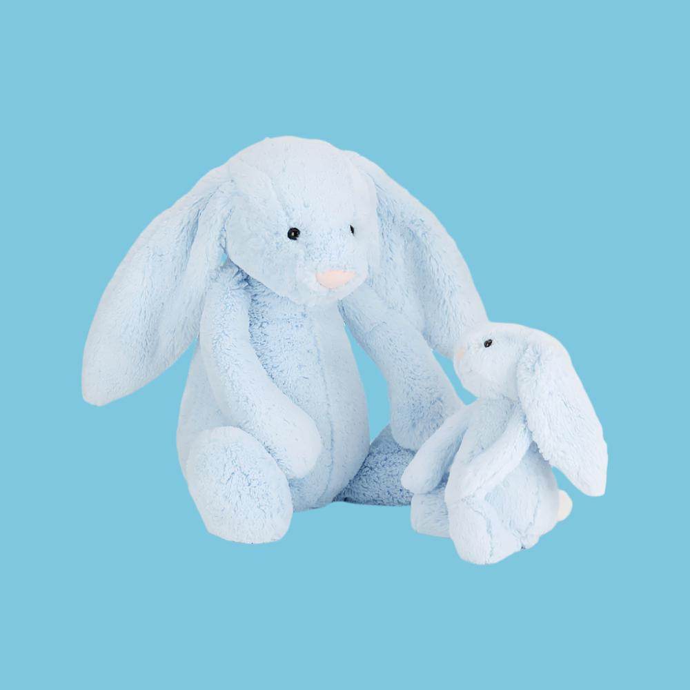 Bashful Blue Bunny